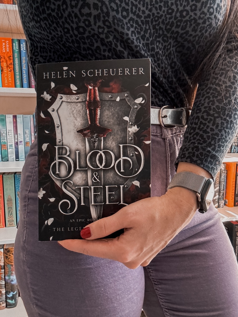 front cover of blood & steel