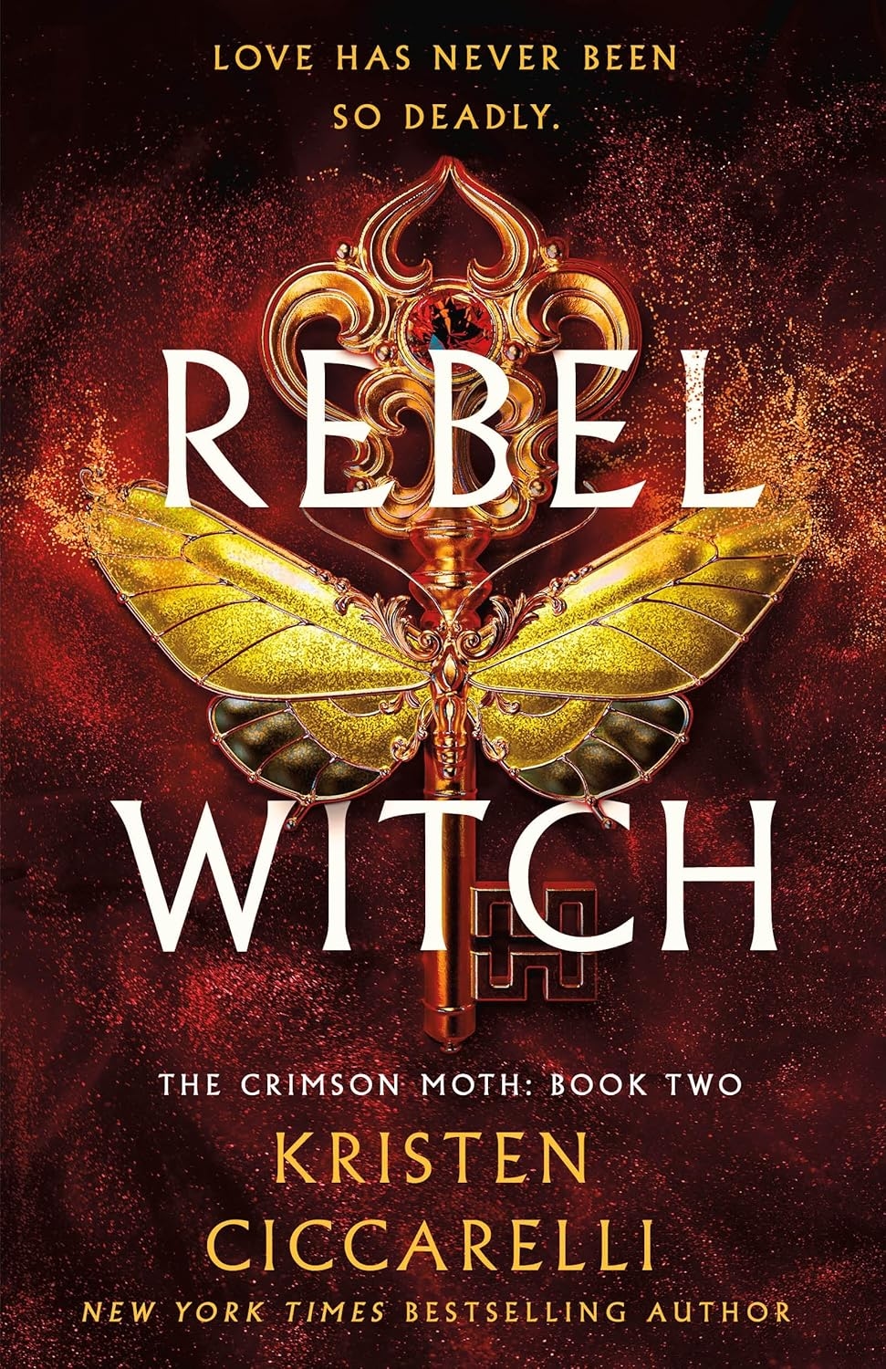 front cover of Rebel Witch by Kristen Ciccarelli