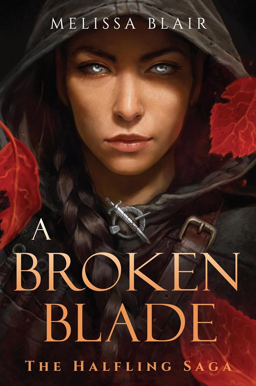 front cover of a broken blade