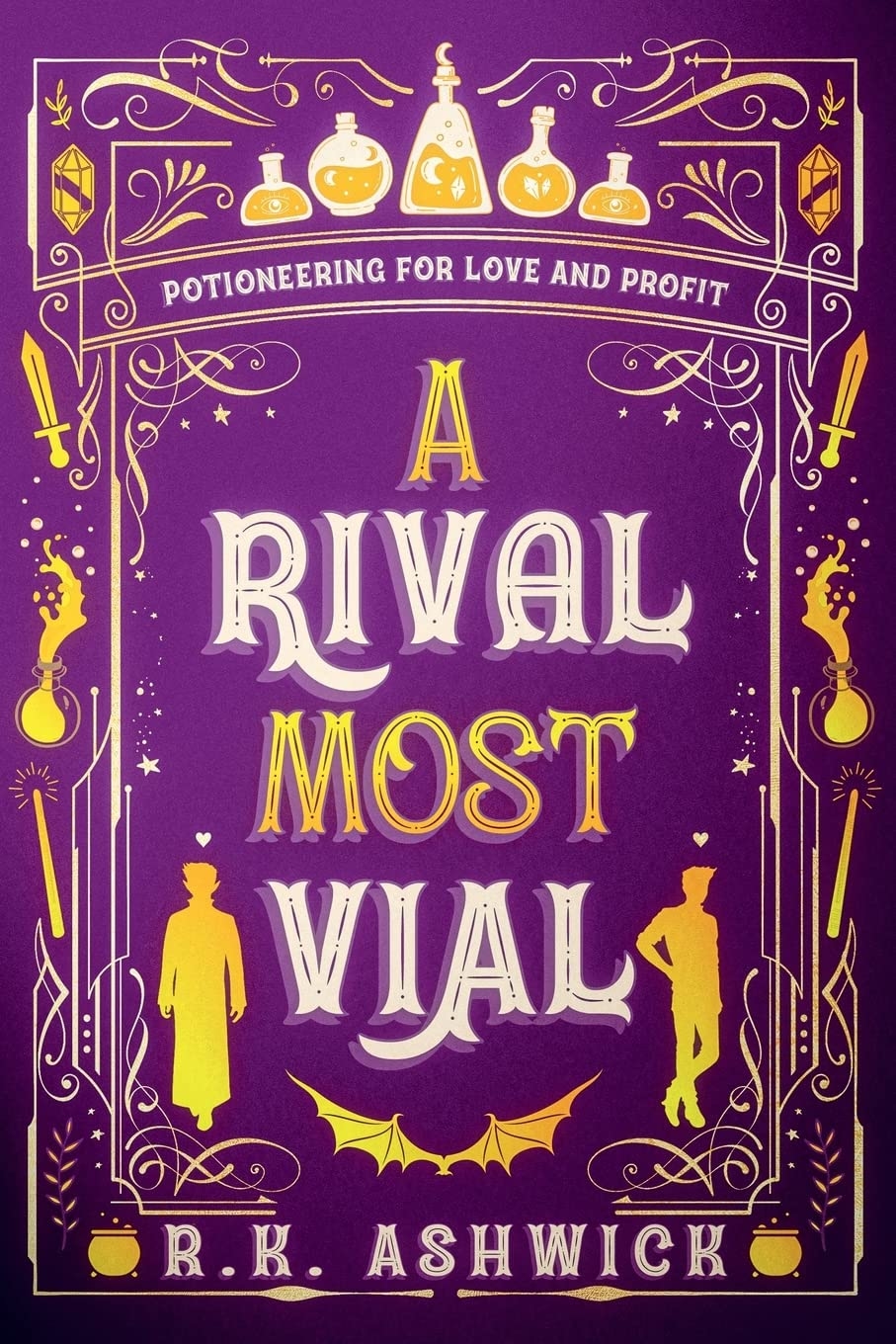 front cover of a rival most vial