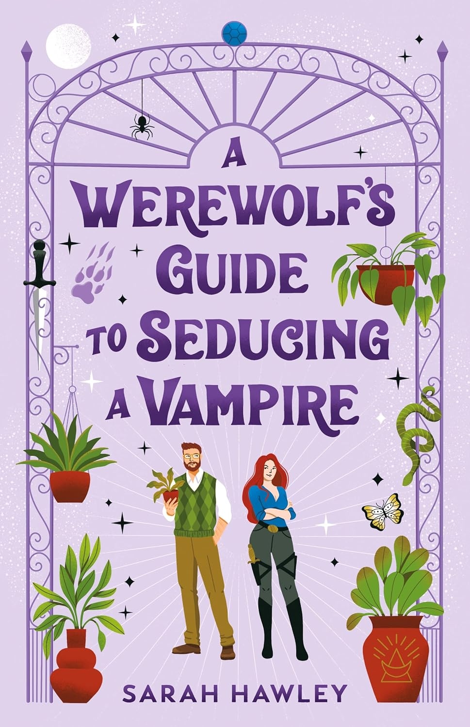 front cover of a werewolf's guide to seducing a vampire