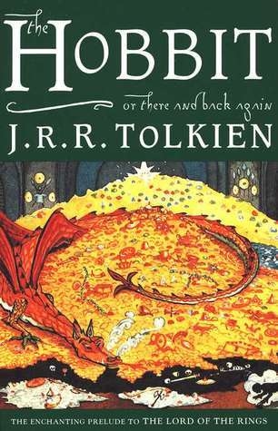 Front cover of fantasy novel The Hobbit by J.R.R Tolkien