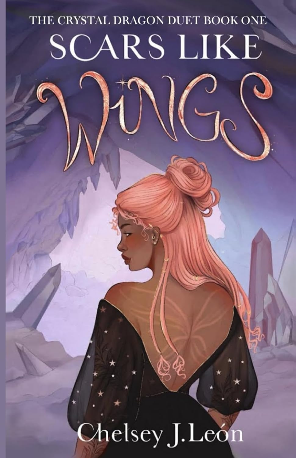 front cover of scars like wings