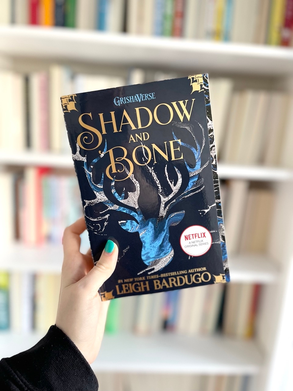 Front cover of the fantasy romance novel Shadow and Bone by Leigh Bardugo