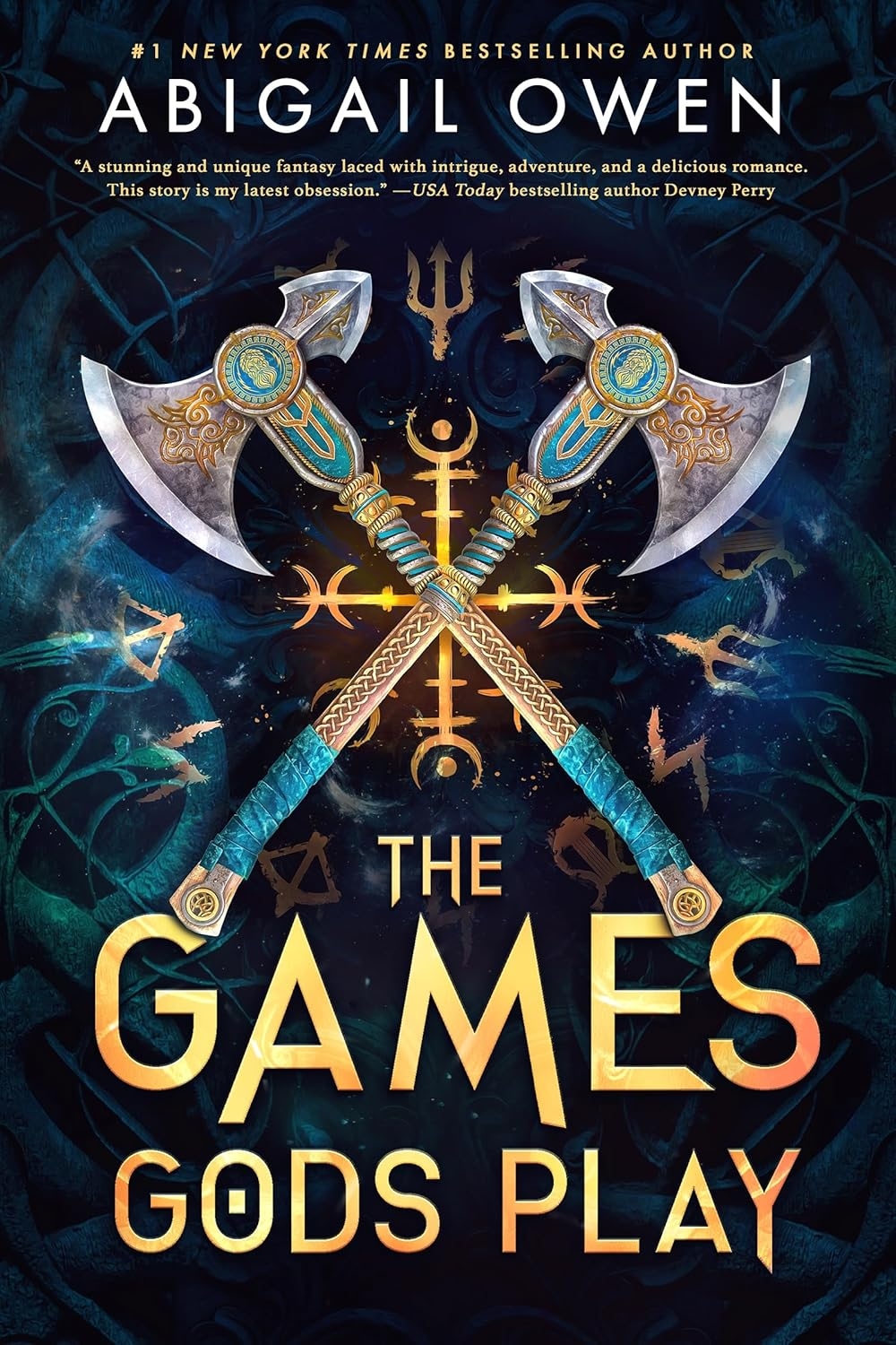 front cover of the games gods play