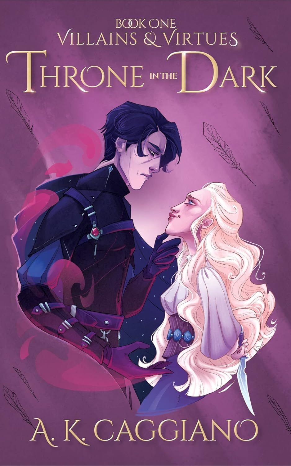 front cover of throne in the dark