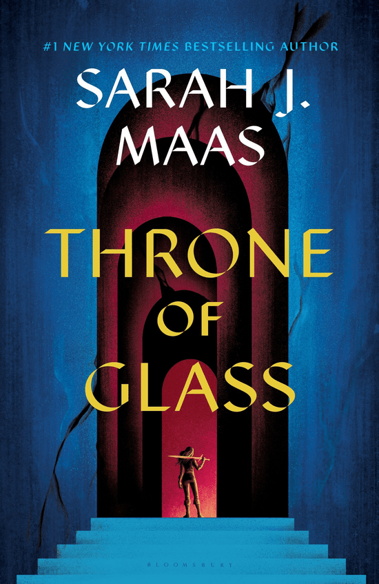 front cover of throne of glass