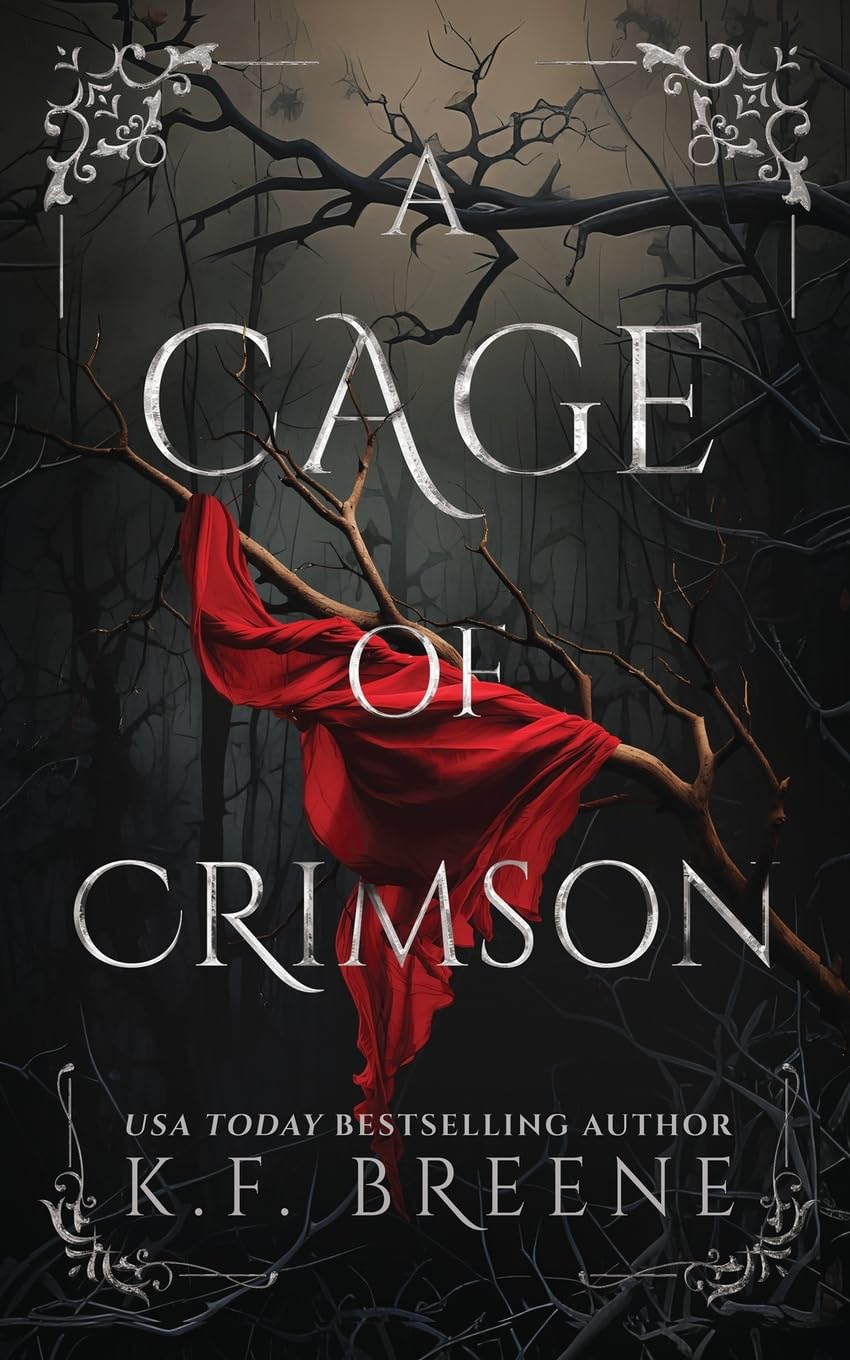 front cover of a cage of crimson