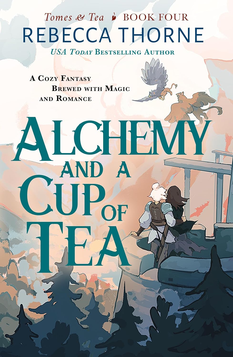 front cover of alchemy and a cup of tea