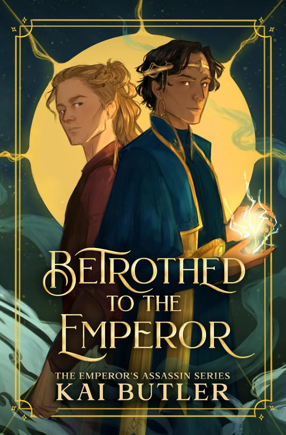 front cover of betrothed to the emperor