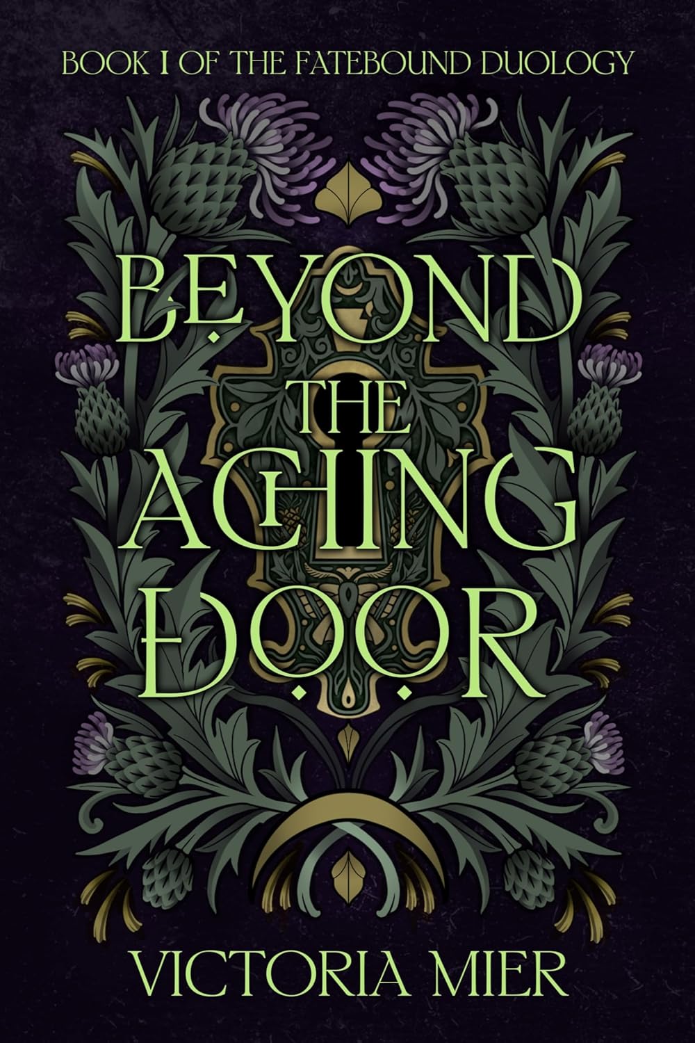 front cover of beyond the aching door