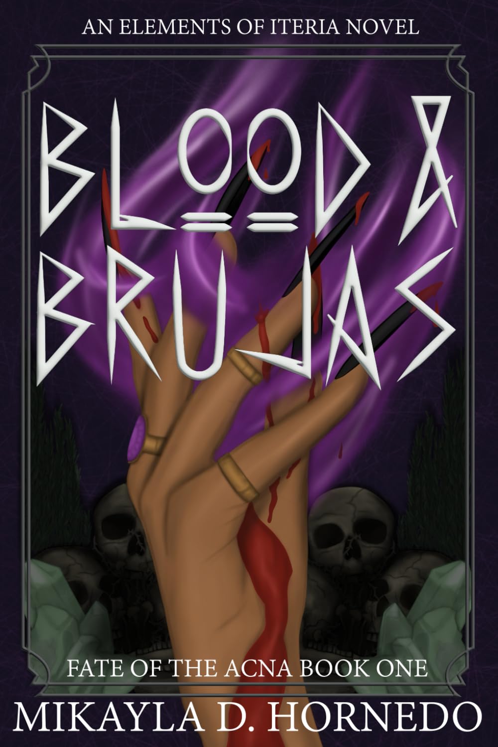 front cover of blood and brujas
