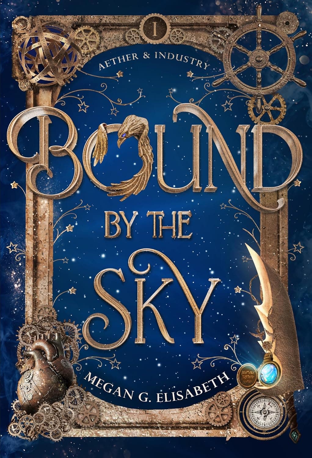 front cover of bound by the sky