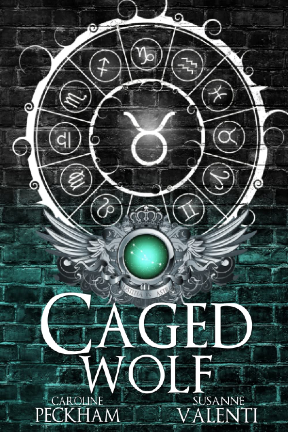 front cover of caged wolf