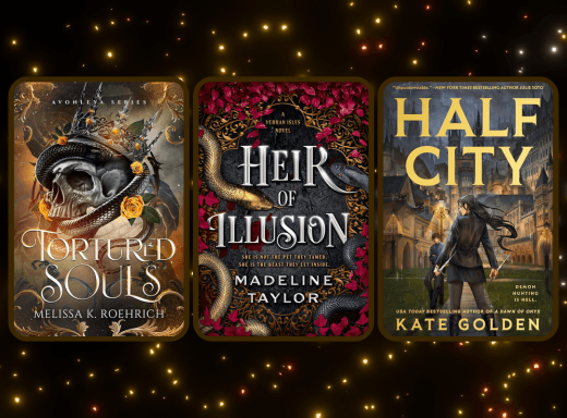 cover image for a blog post on new fantasy romance releases in february 2026