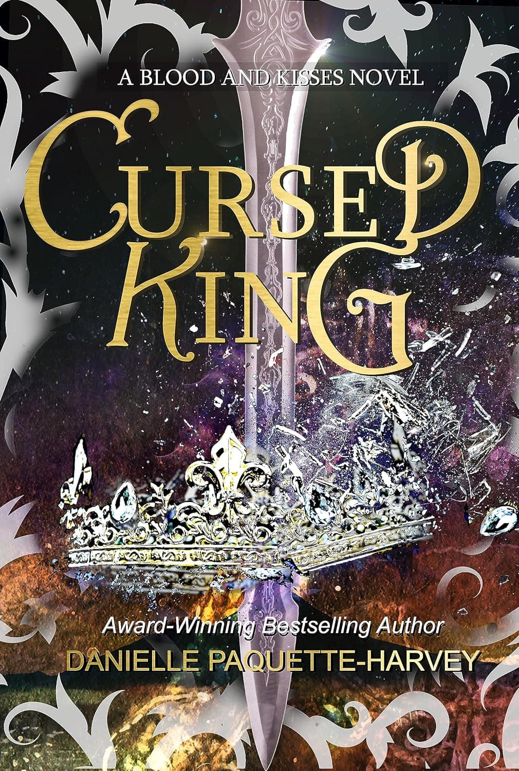 front cover of cursed king