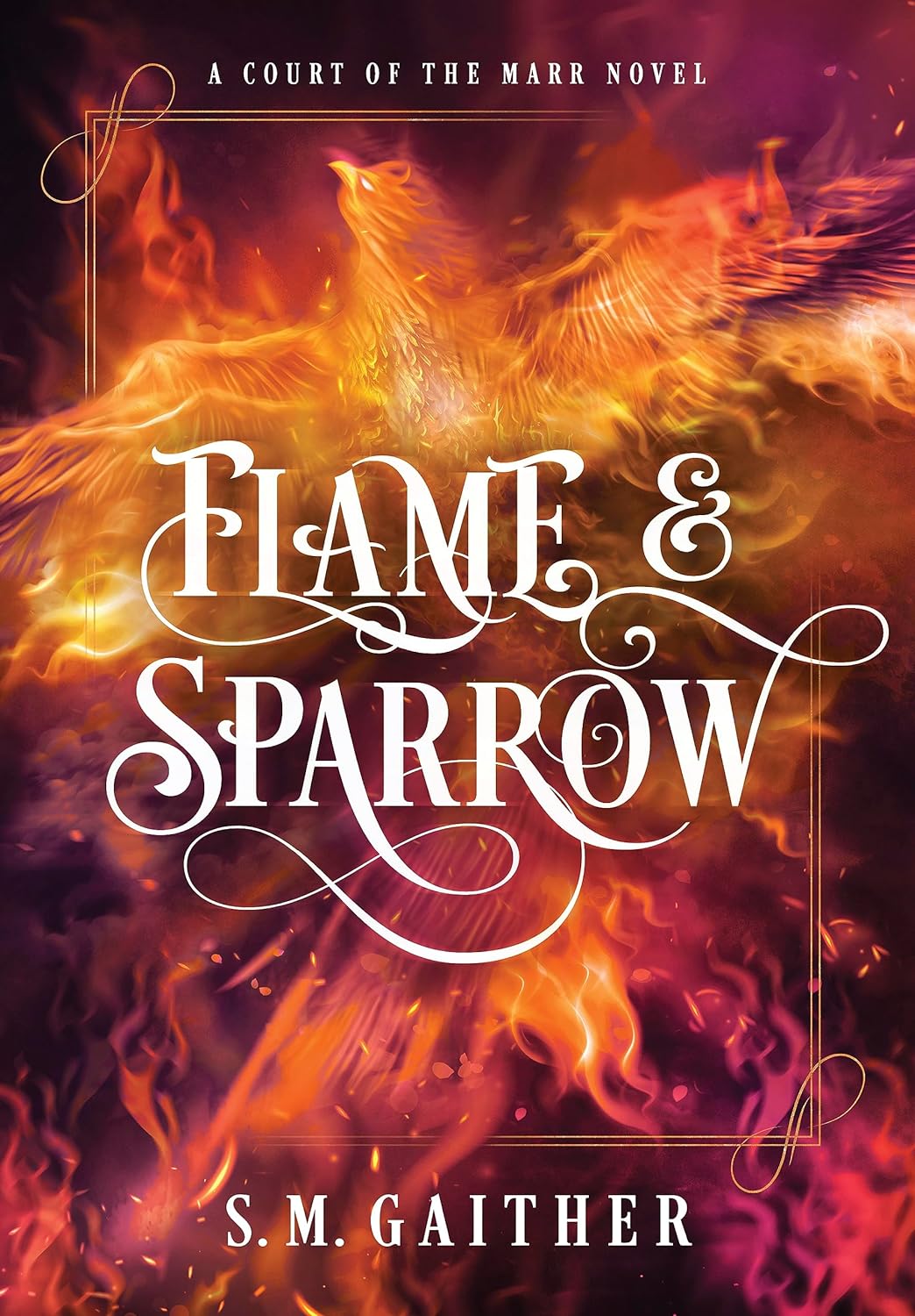 front cover of flame & sparrow