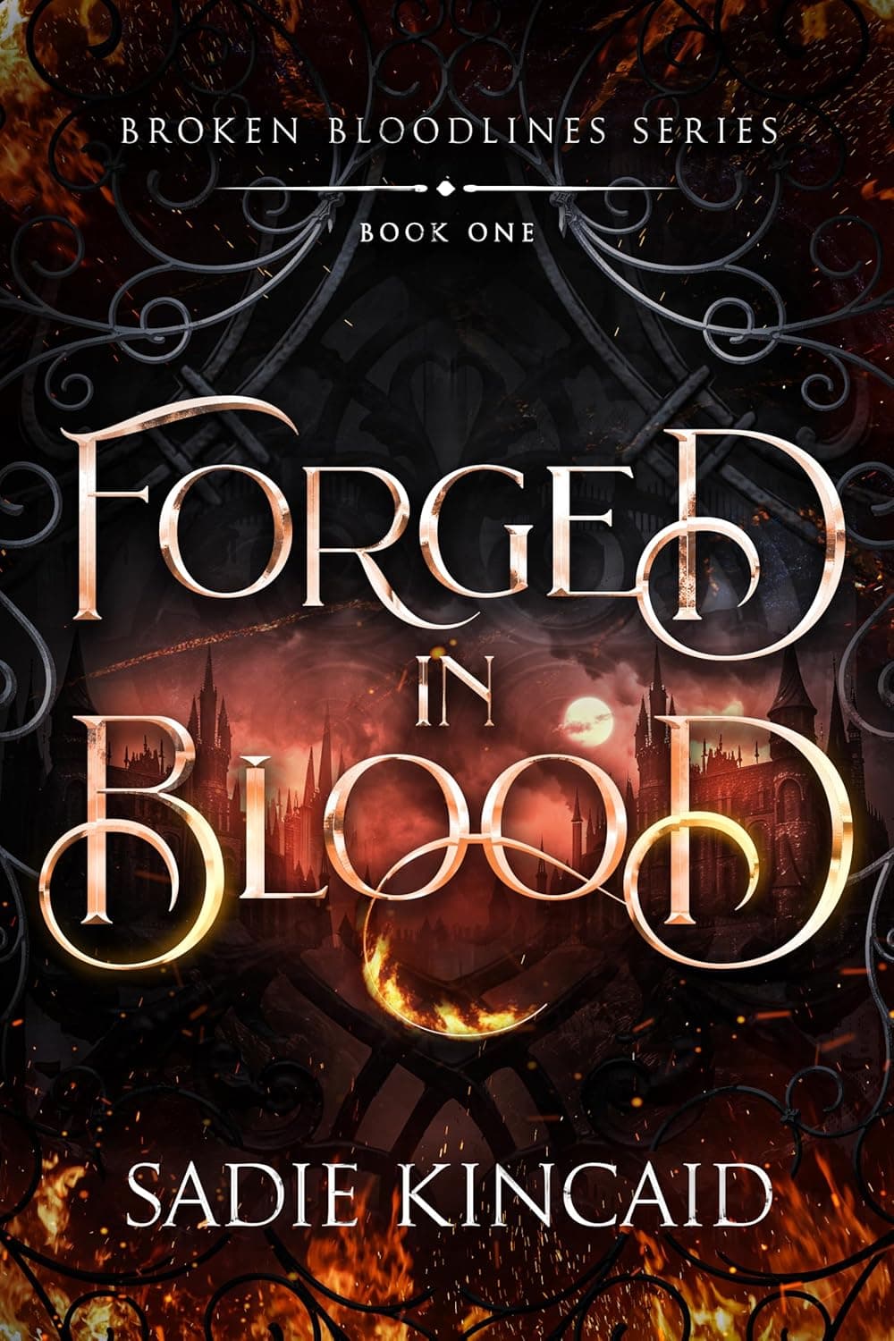 front cover of forged in blood