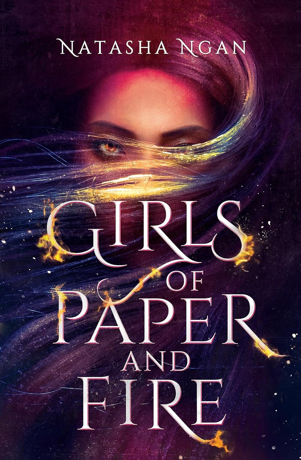 front cover for girls of paper and fire