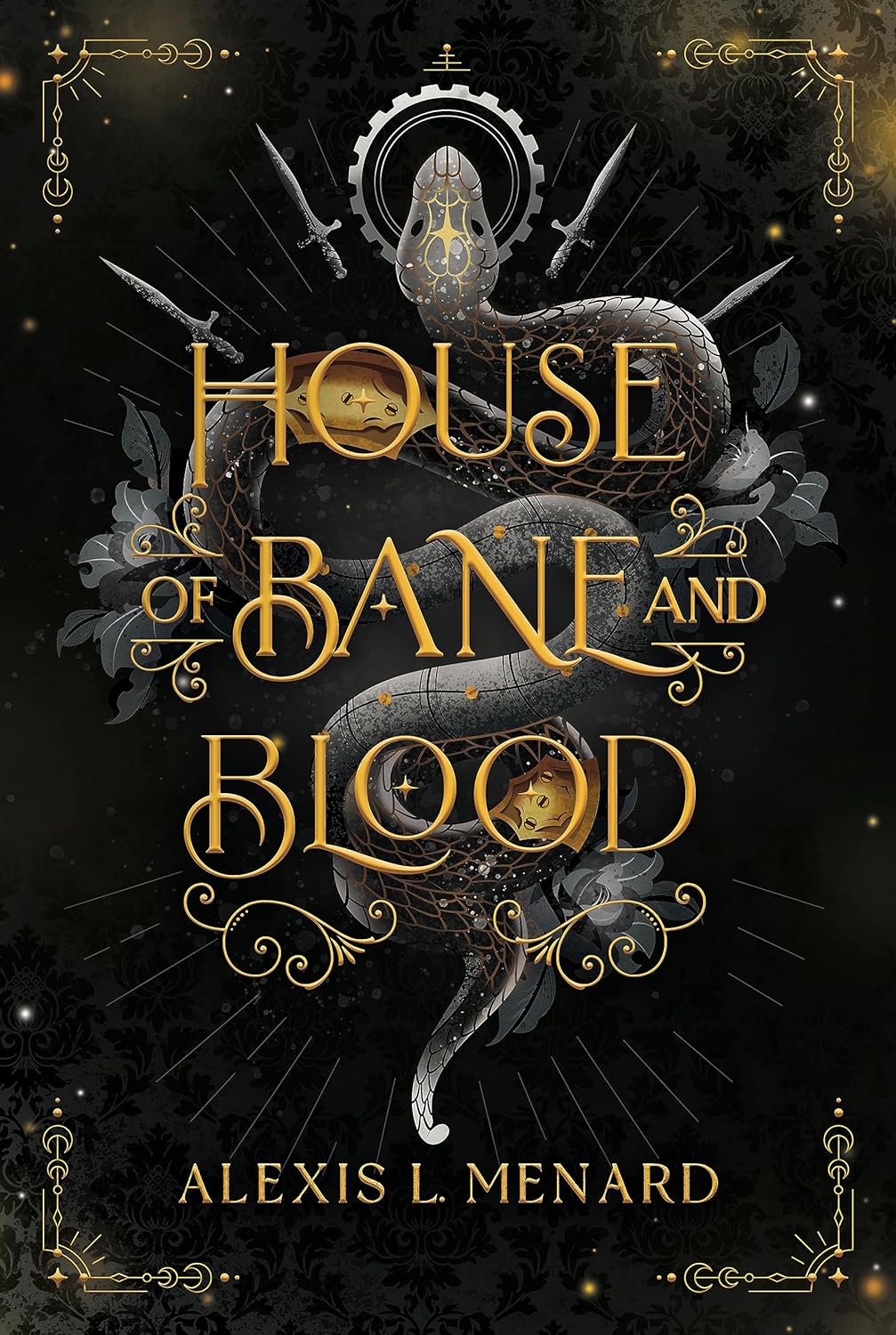 front cover of house of bane and blood