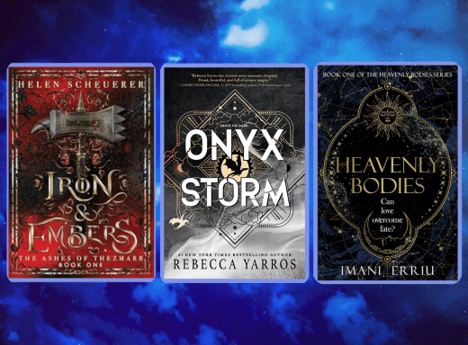 cover for new romantasy releases in 2025