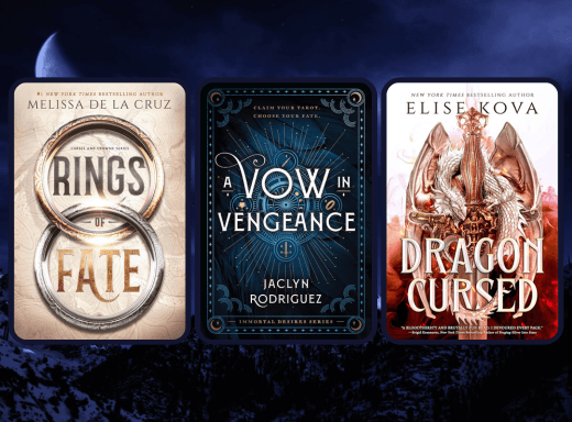 cover image for a blog post on new romantasy releases in january 2026