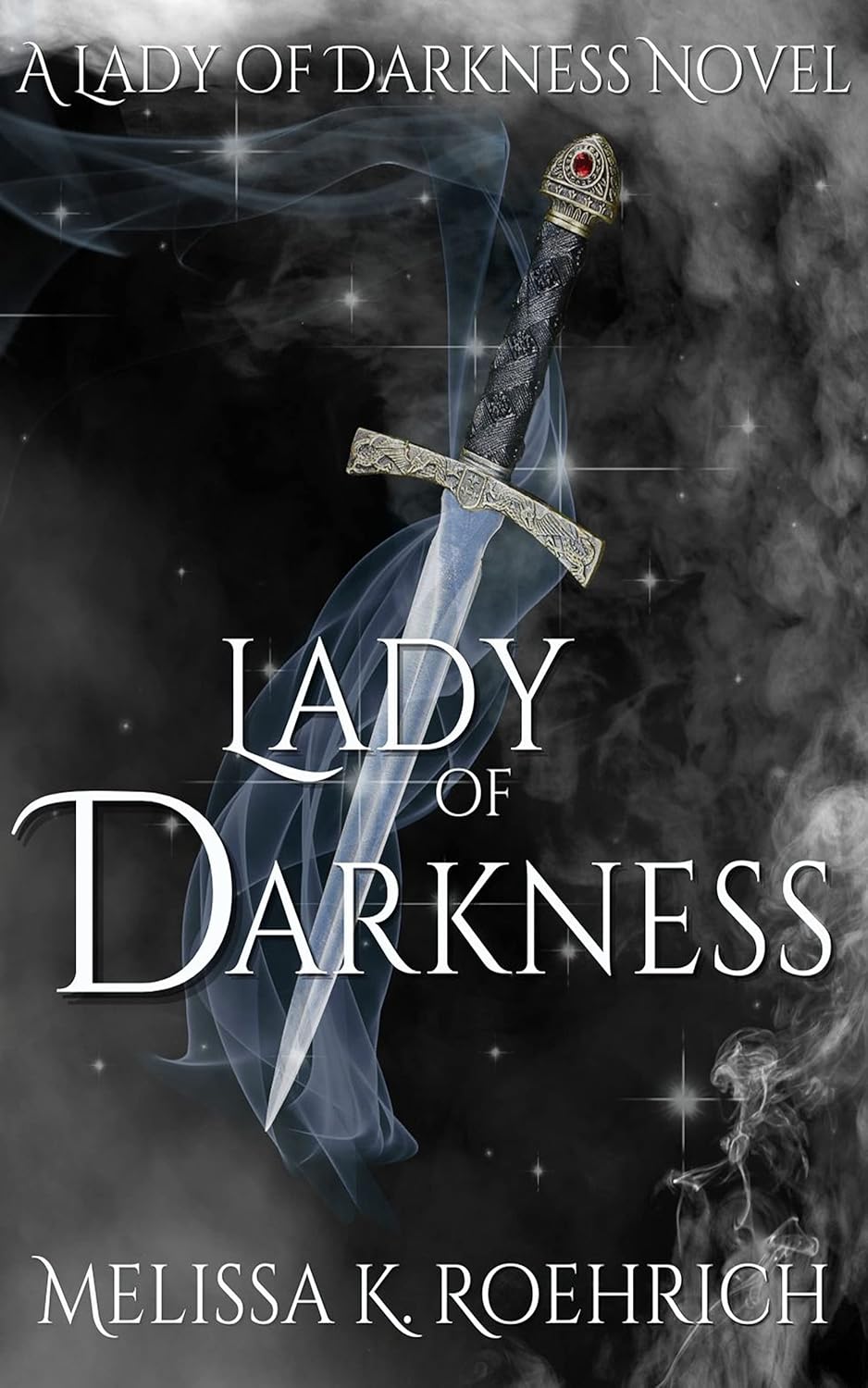 front cover of lady of darkness