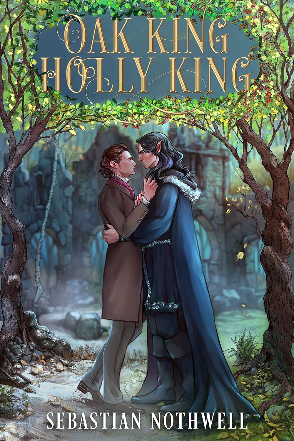front cover of oak king holly king