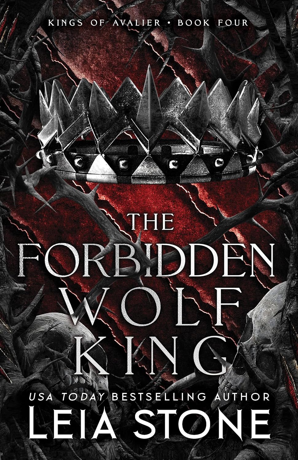 front cover of the forbidden wolf king