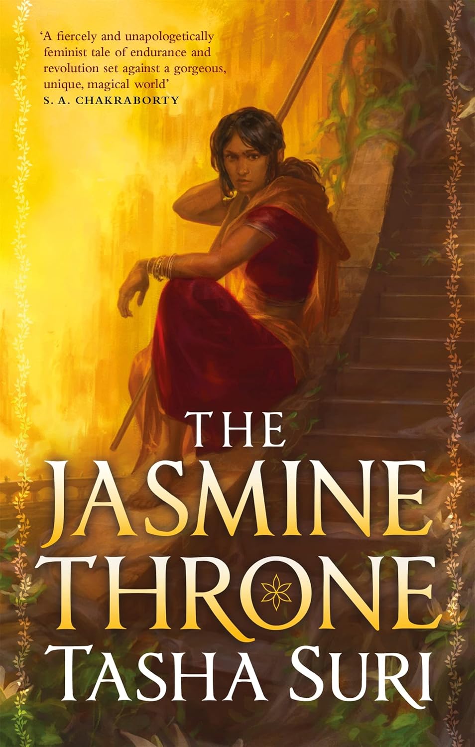 front cover of the jasmine throne