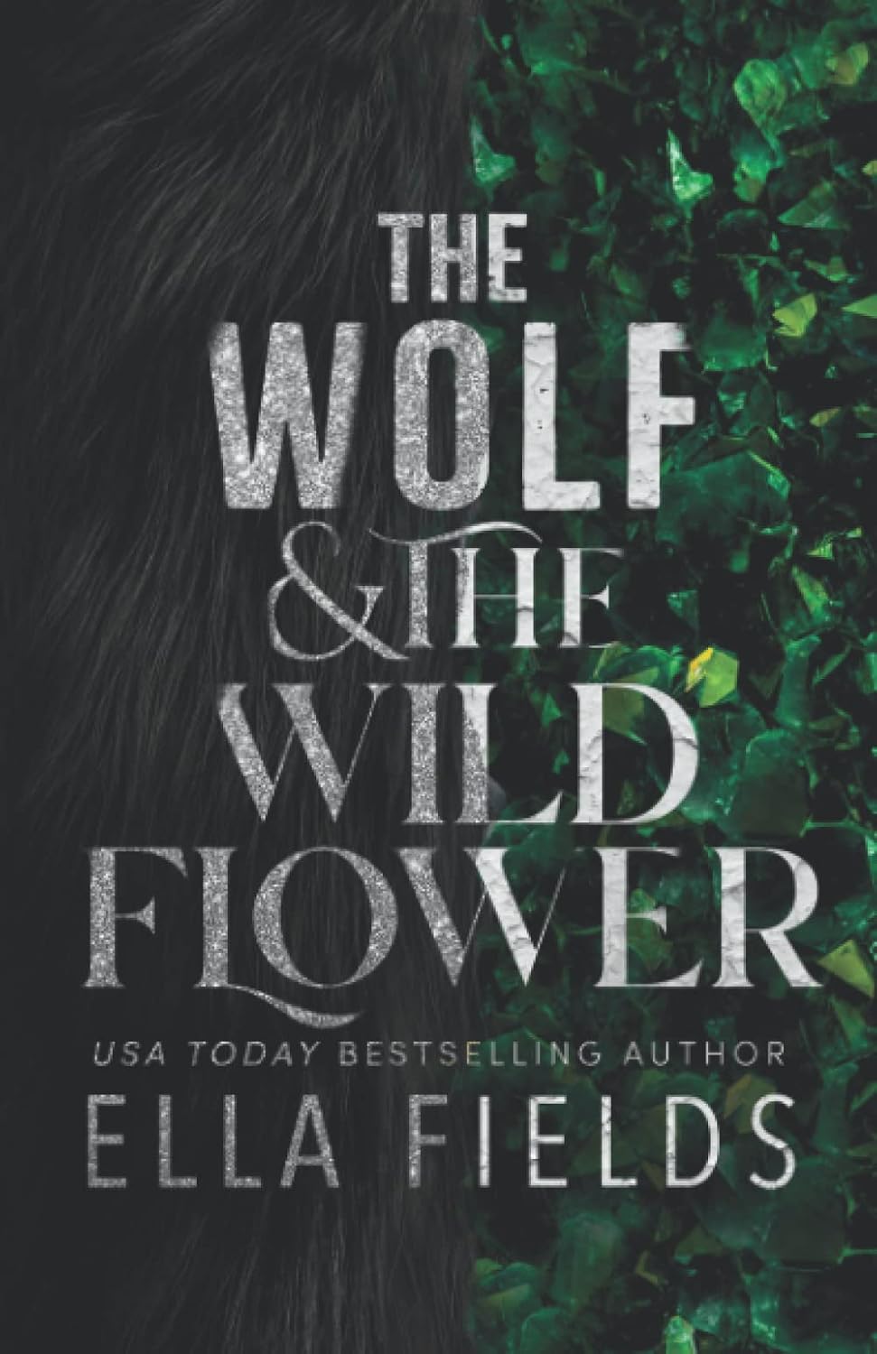 front cover of the wolf and the wildflower