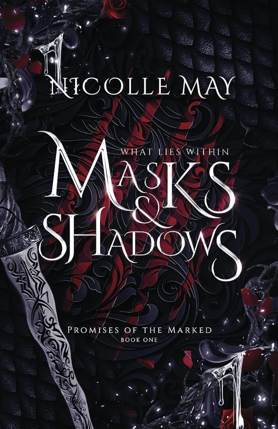 front cover of what lies within masks and shadows