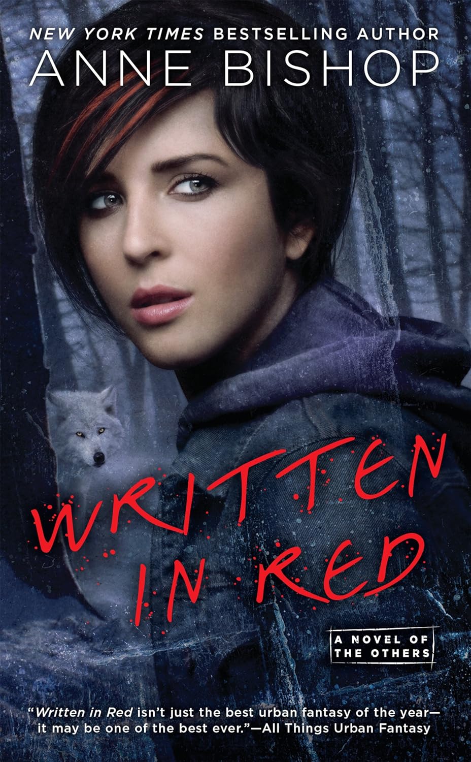 front cover of written in red