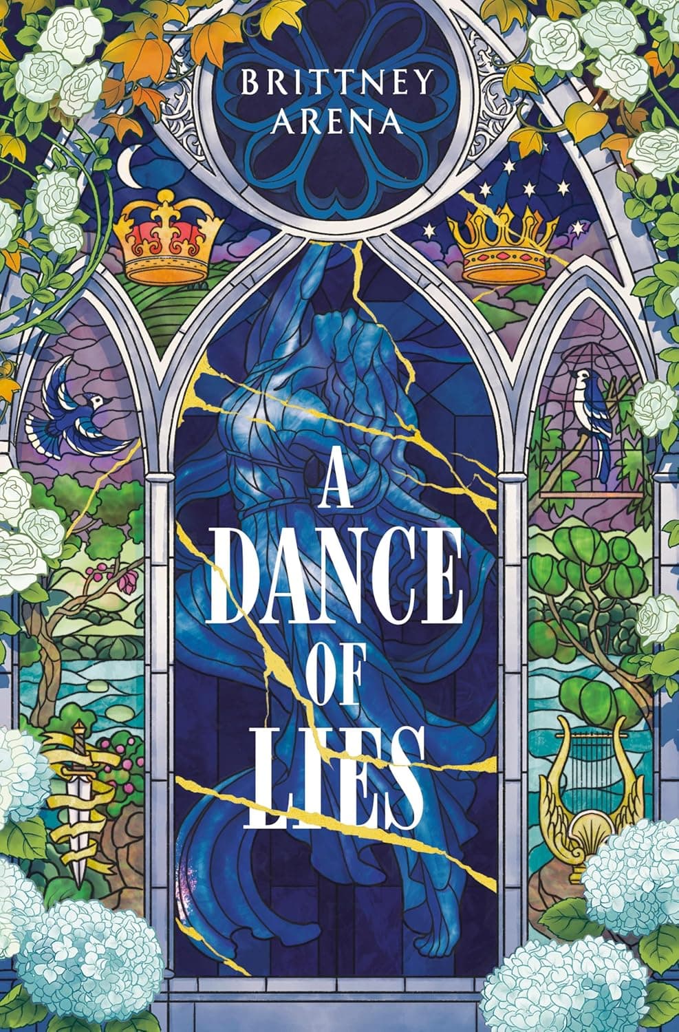 front cover of a dance of lies