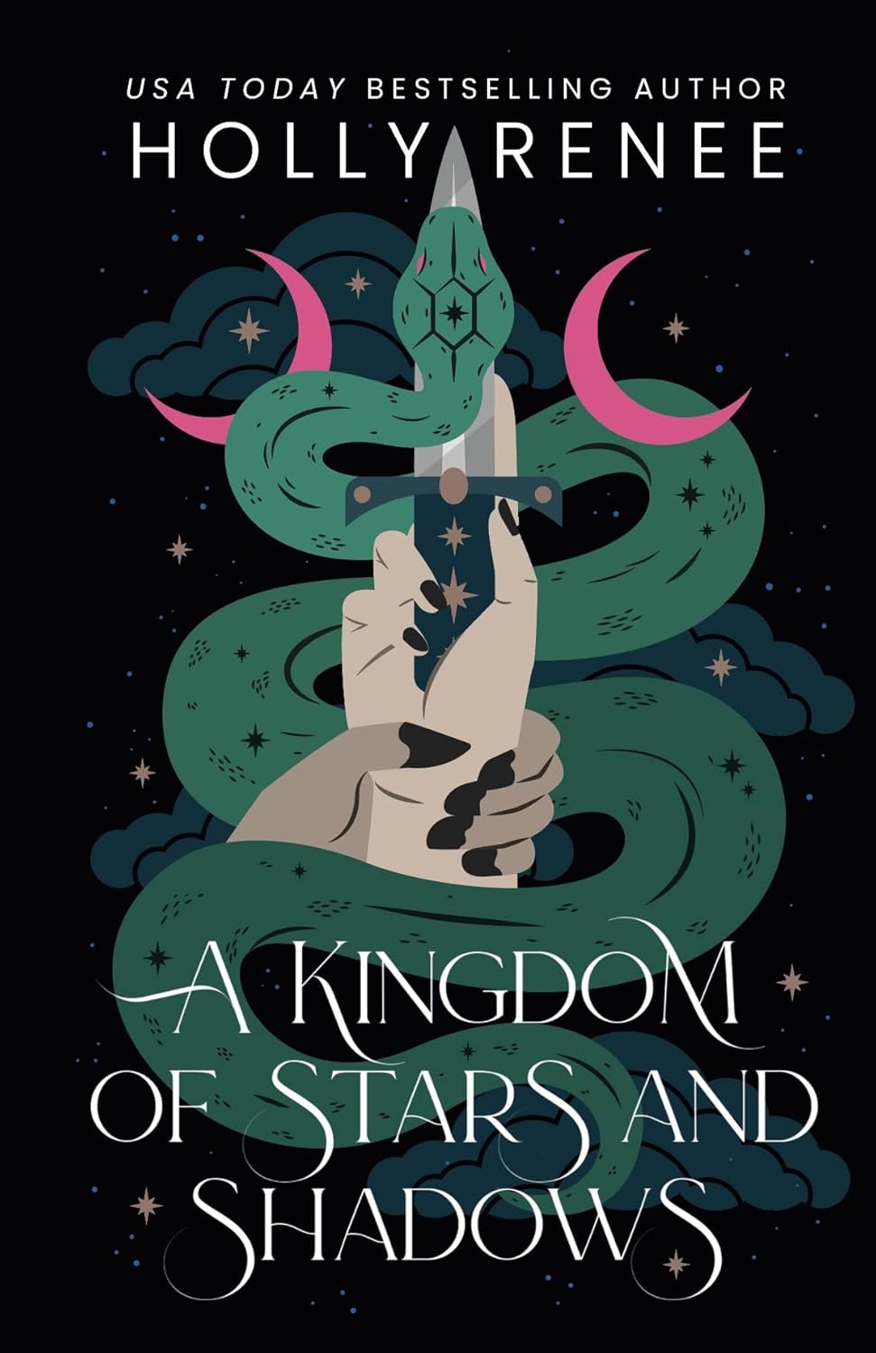 front cover of a kingdom of stars and shadows