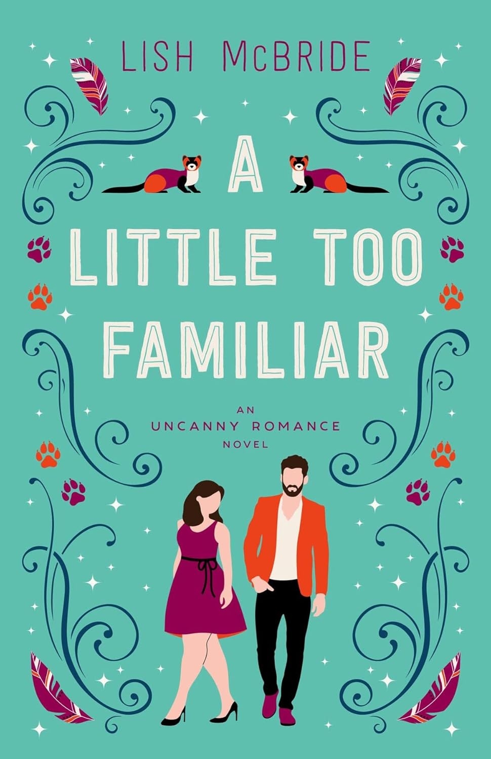 front cover of a little too familiar