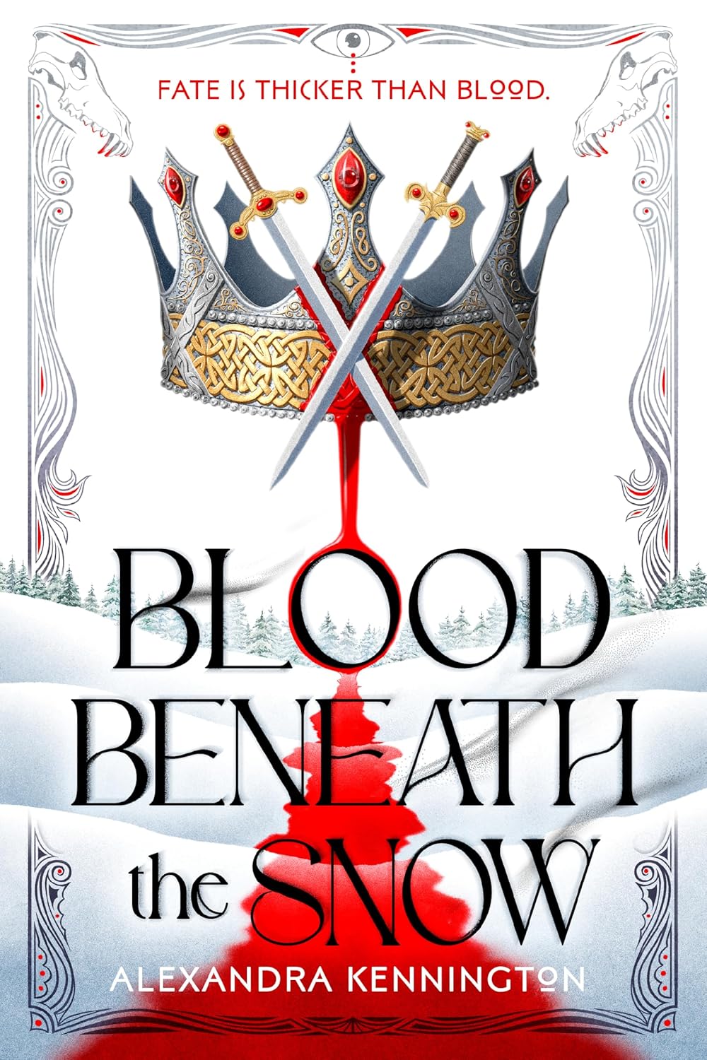 front cover of blood beneath the snow