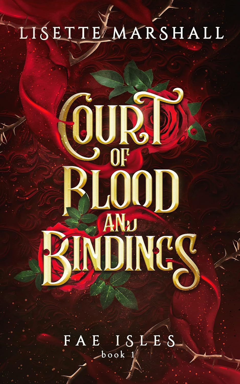 front cover of court of blood and bindings