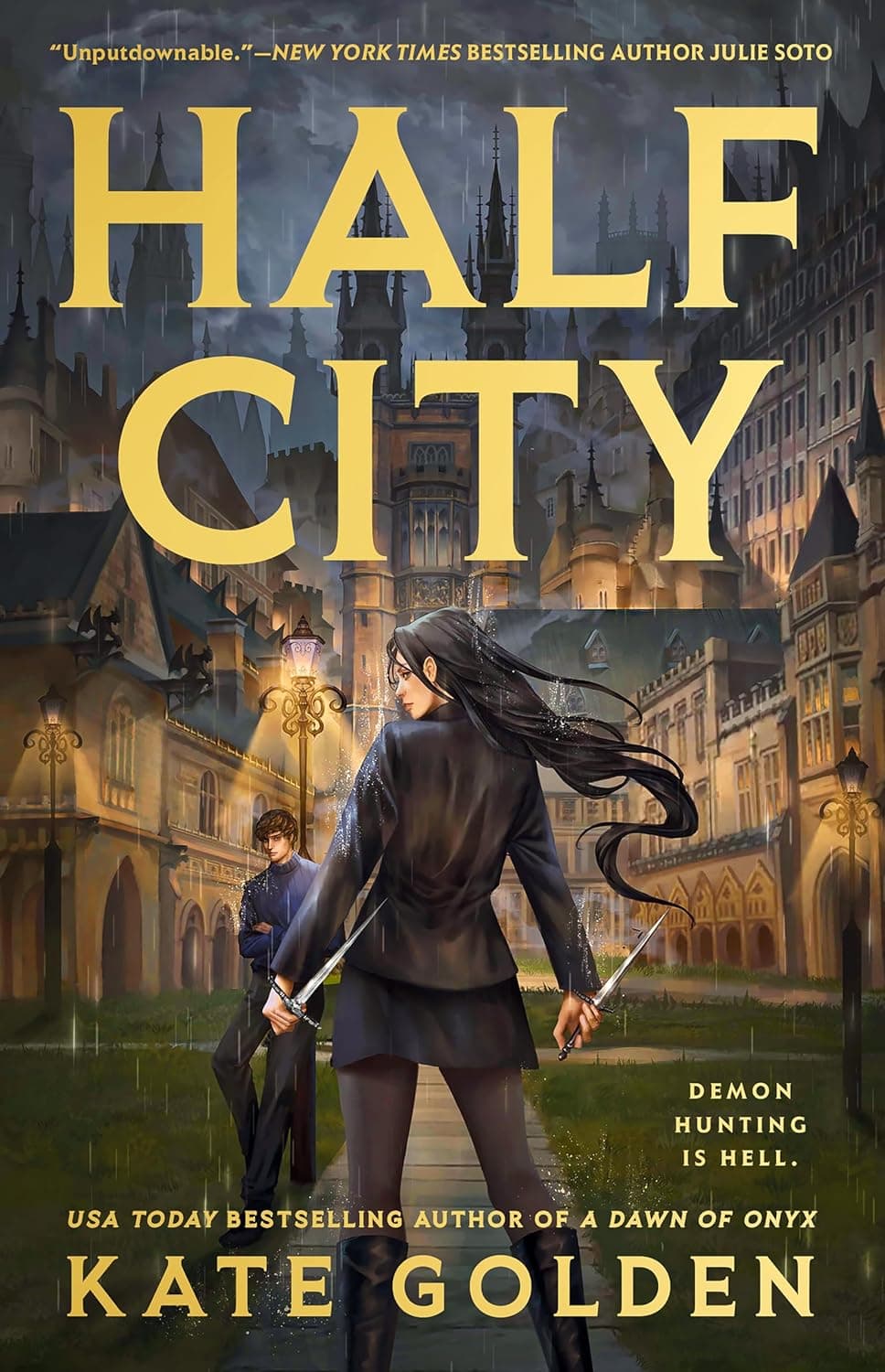 front cover of half city