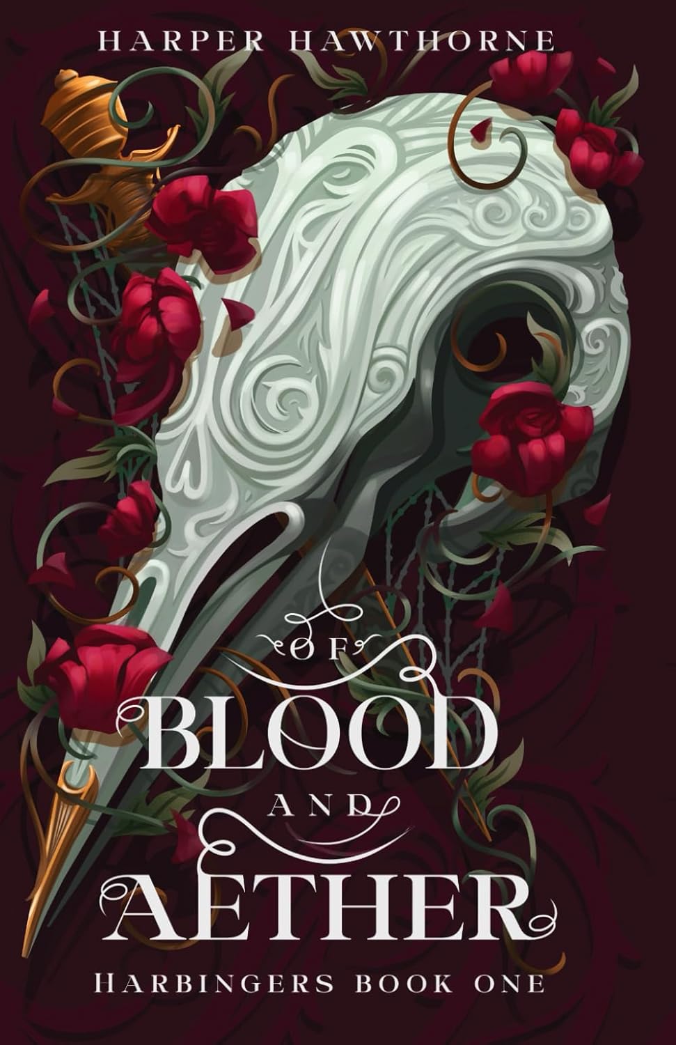 front cover for of blood and aether