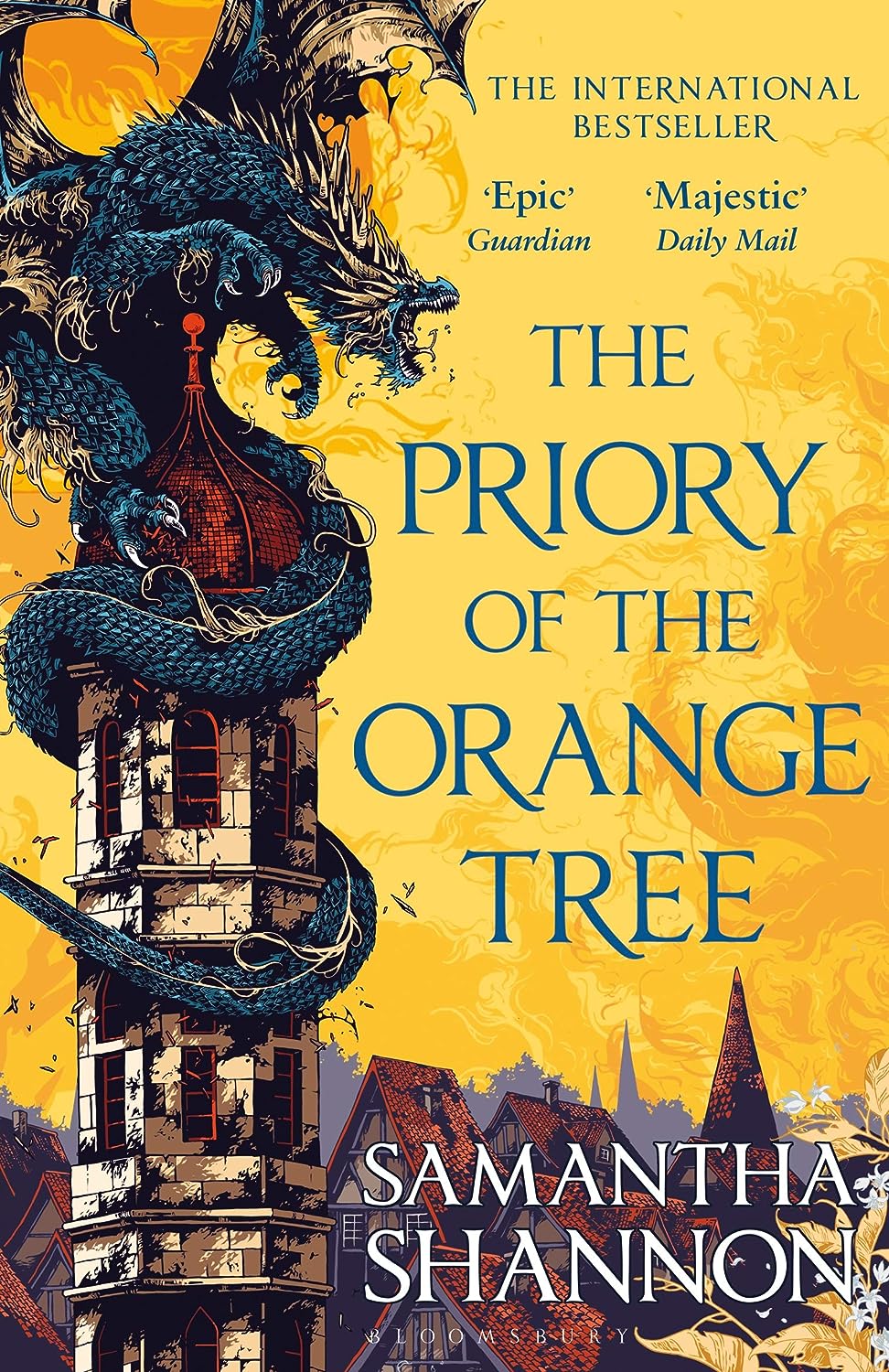 front cover of priory of the orange tree