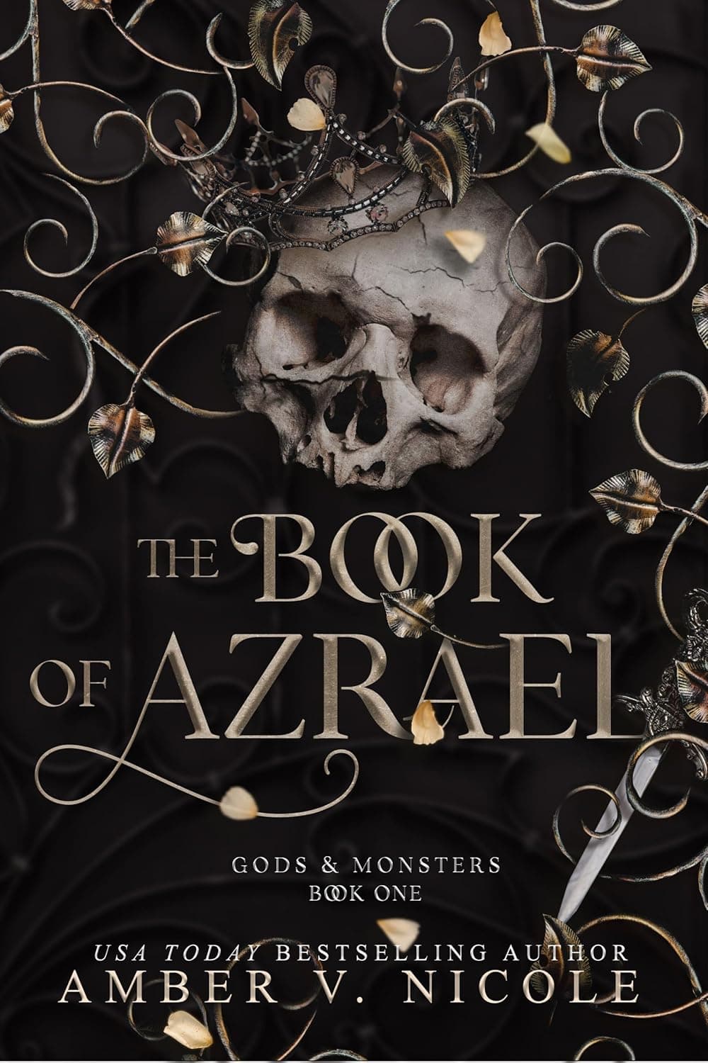 front cover of the book of azrael