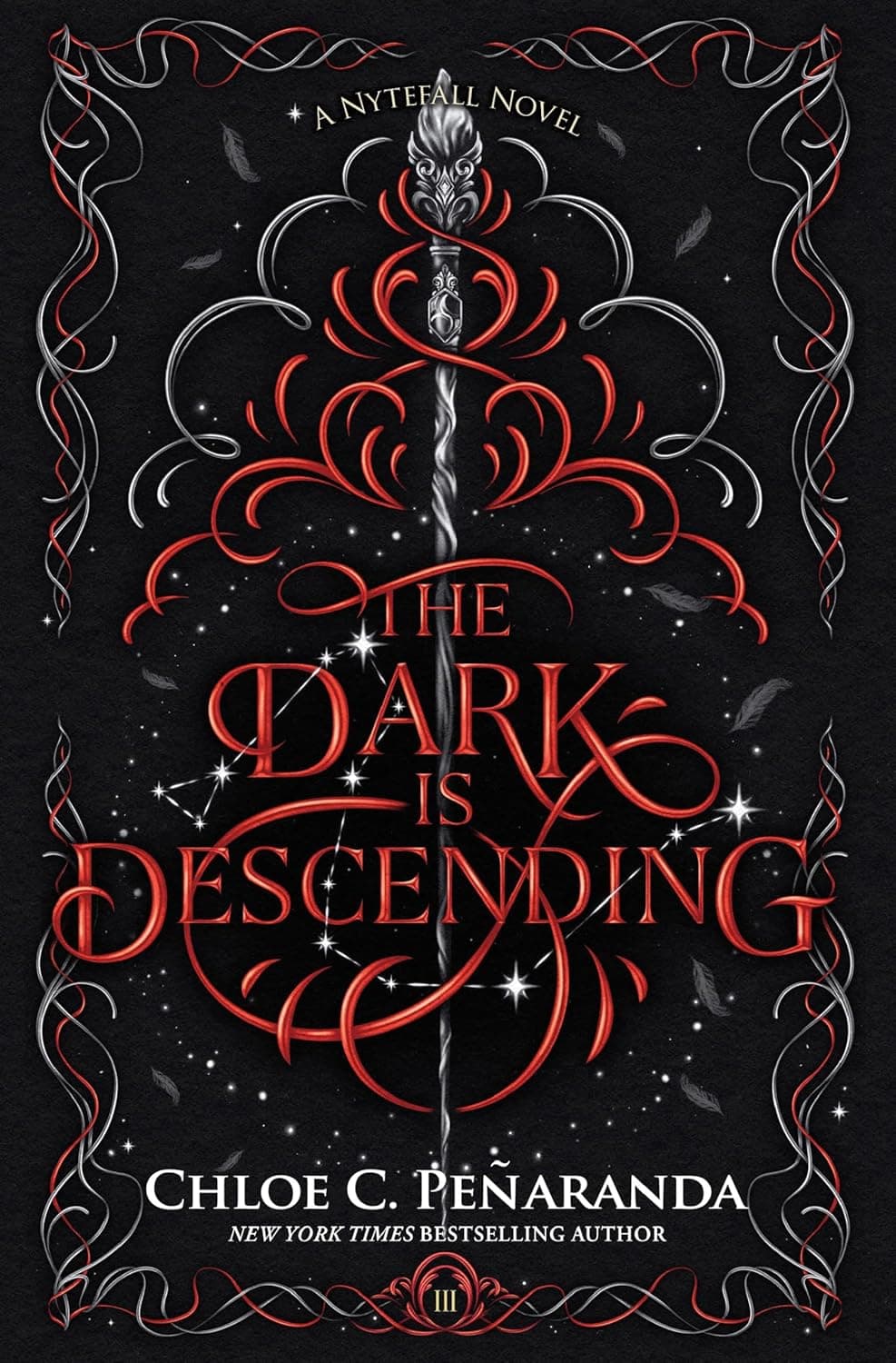 front cover of the dark is descending