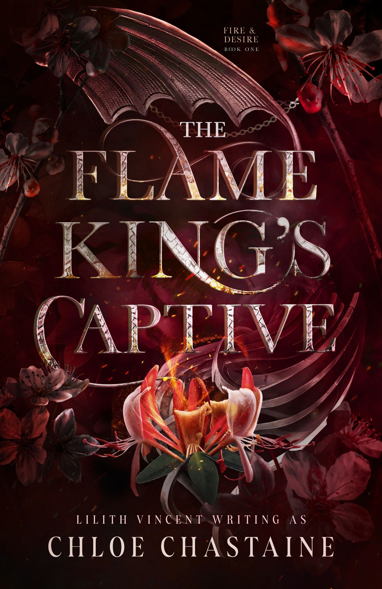 front cover of the flame kings captive