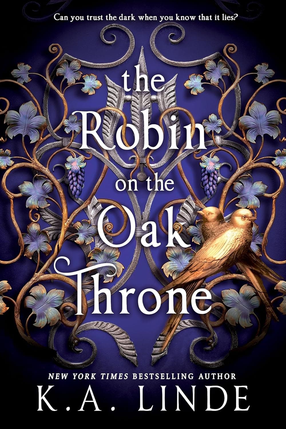 front cover of the robin on the oak throne