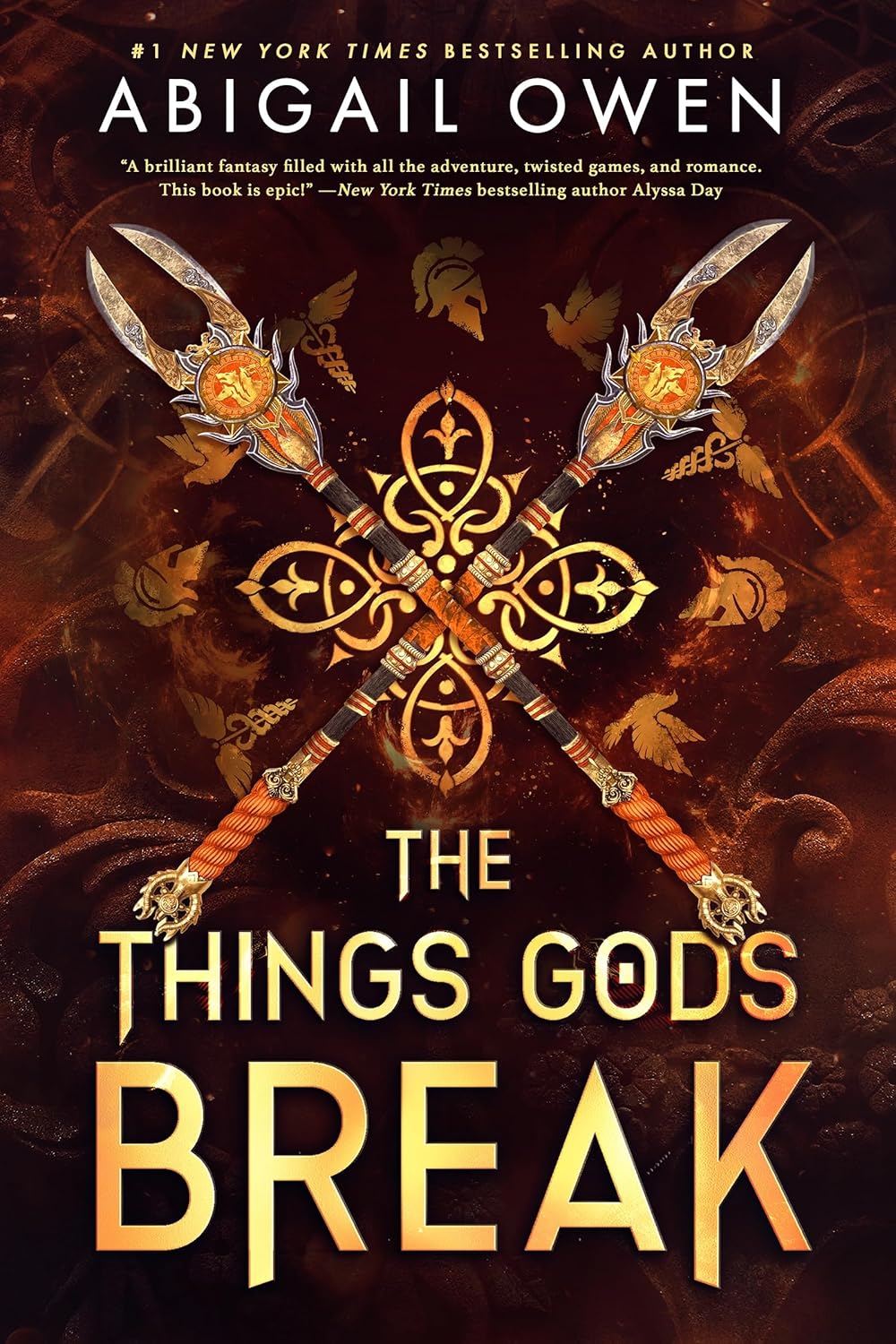 front cover of the things gods break