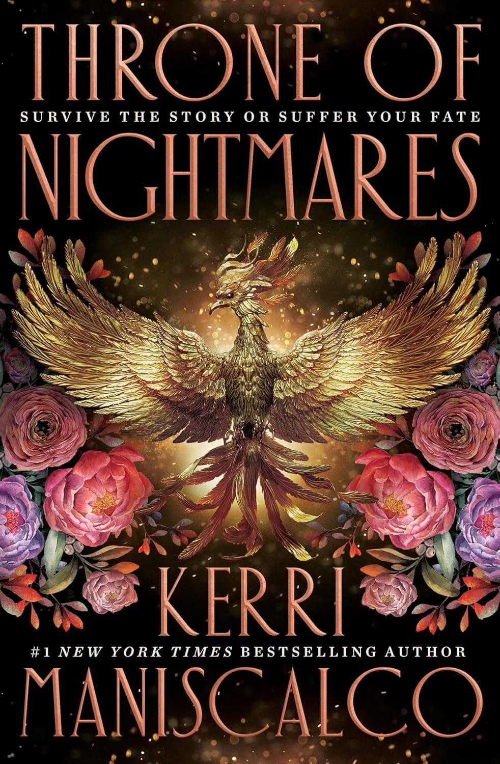 front cover of throne of nightmares