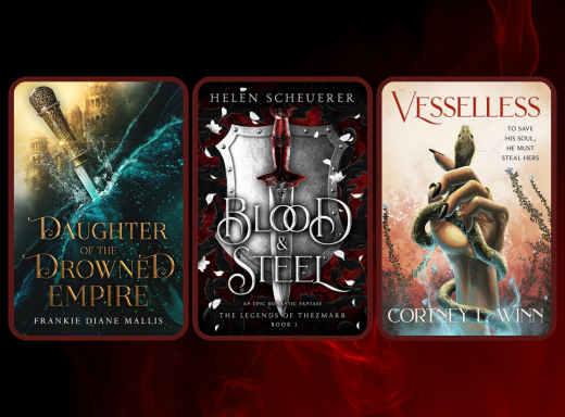 cover image for a blog post on trials in romantasy books